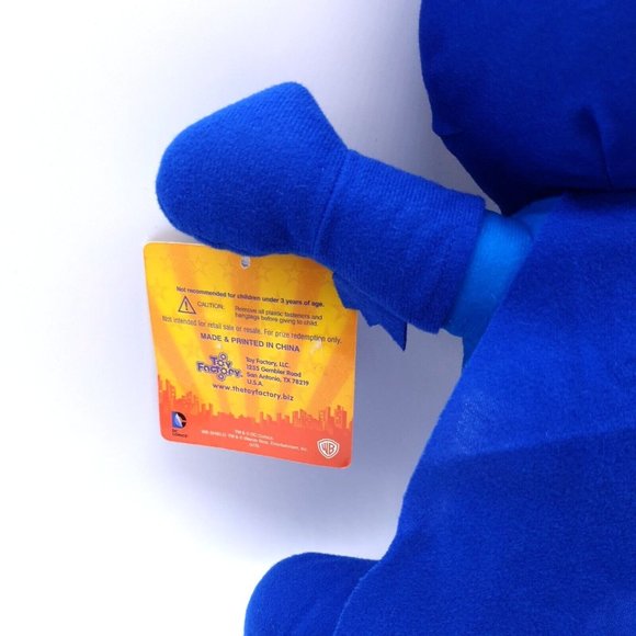 DC Super Friends Batman Toy Factory Plush 12" Sanitized Clean Child Gift Hero - Picture 6 of 10